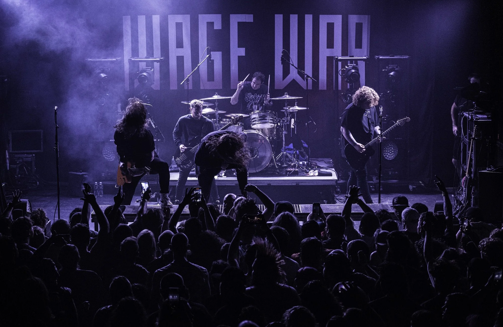 Audience at a Wage War concert